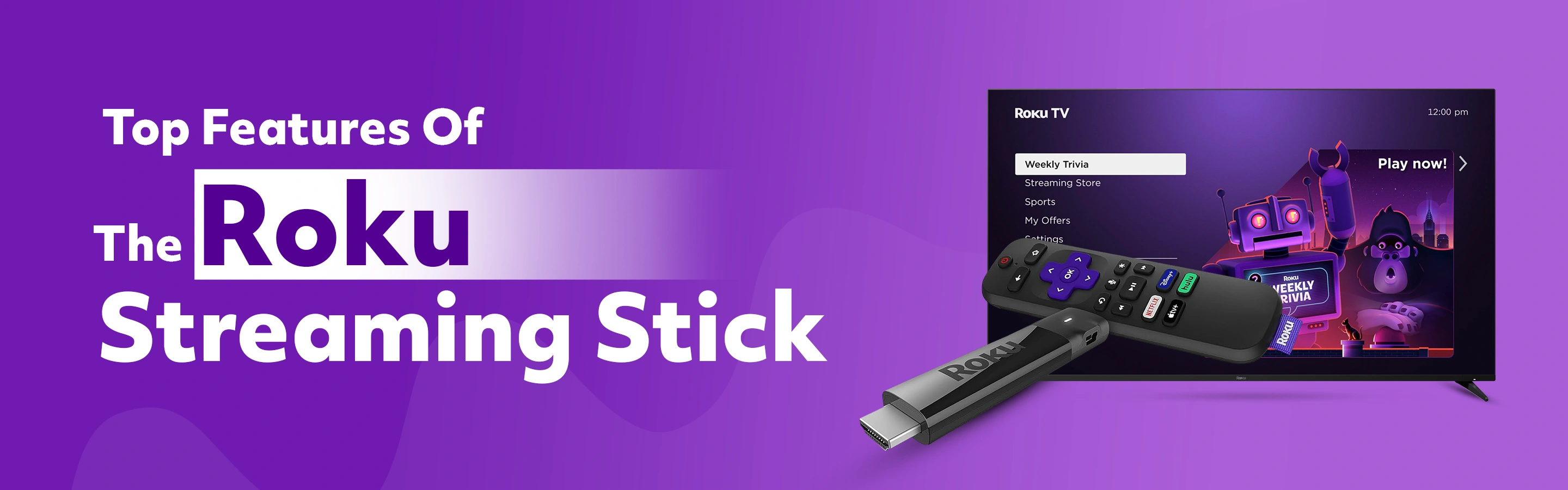 Top Features Of The Roku Streaming Stick